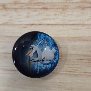 Disney Frozen Olaf Snowman Snap Charm for Ginger Snaps Noosa Jewelry 18-20mm
